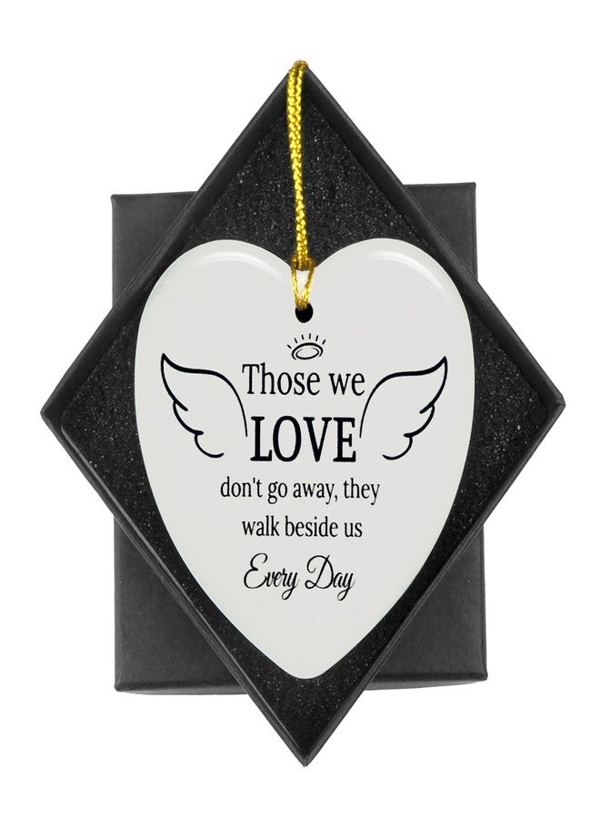 Chambom Sympathy Gifts for Loss of Loved One, Memorial Gift, Grief Ceramic Christmas Ornament Bereavement Gifts Idea Condolence Remembrance Gift for Loss of Mom Dad Friend Son Daughter Dog - Image 1